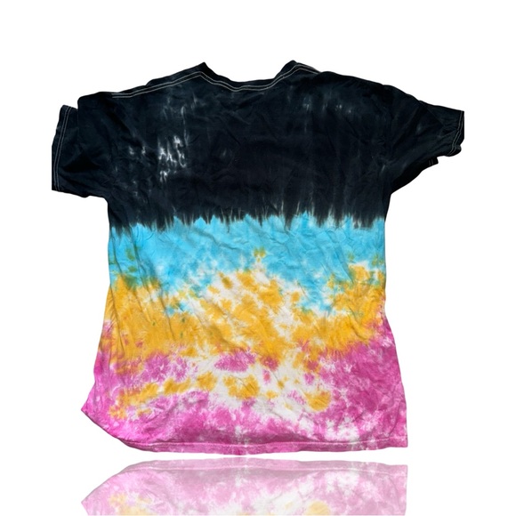 Goosebumps “Slappy” Warhol Inspired Tie-Dyed Graphic Tee: RL Stine: Horror - Picture 2 of 5